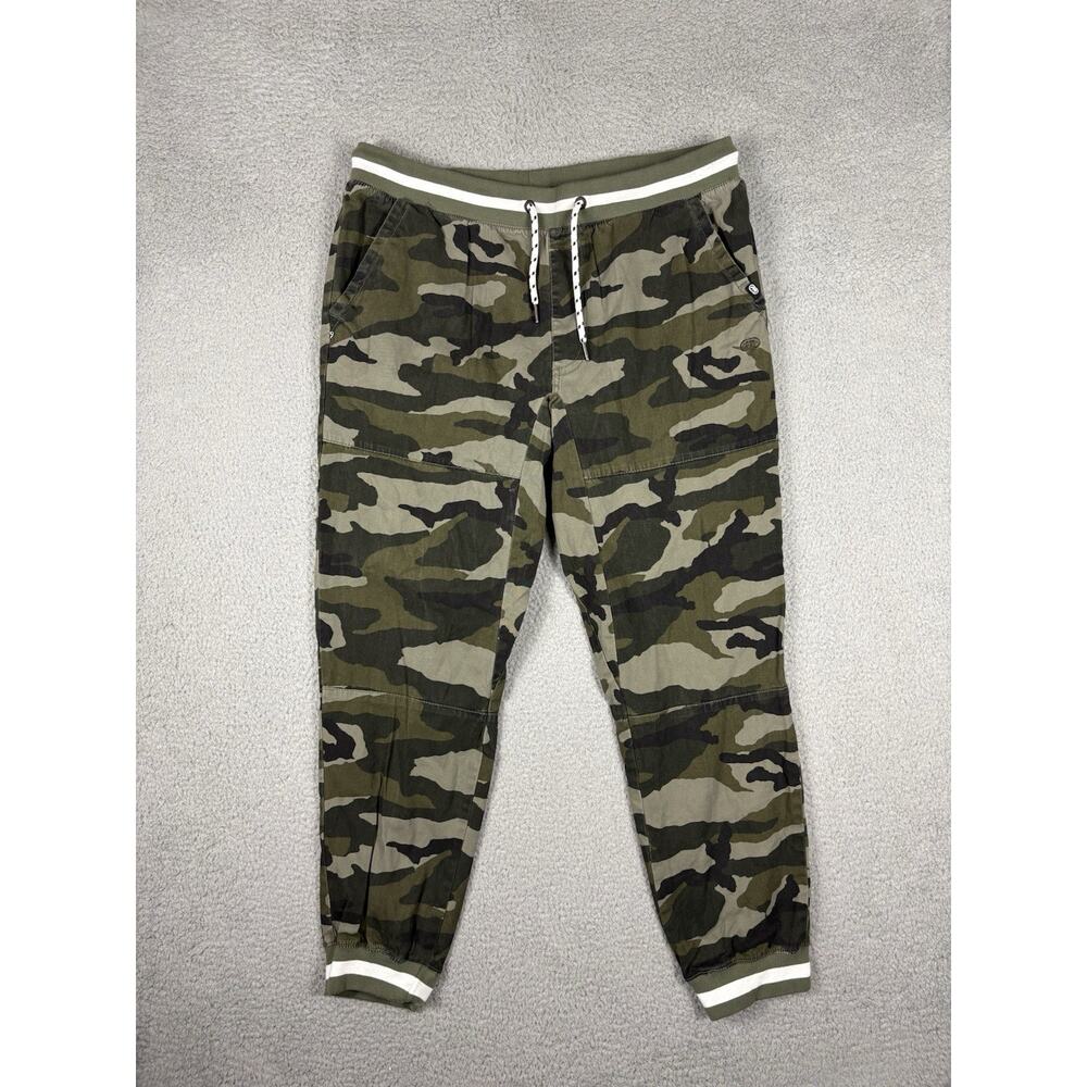 Ecko Unltd. Pants Mens XL Green Camo Military Jogger Gorpcore Streetwear Hop Hop